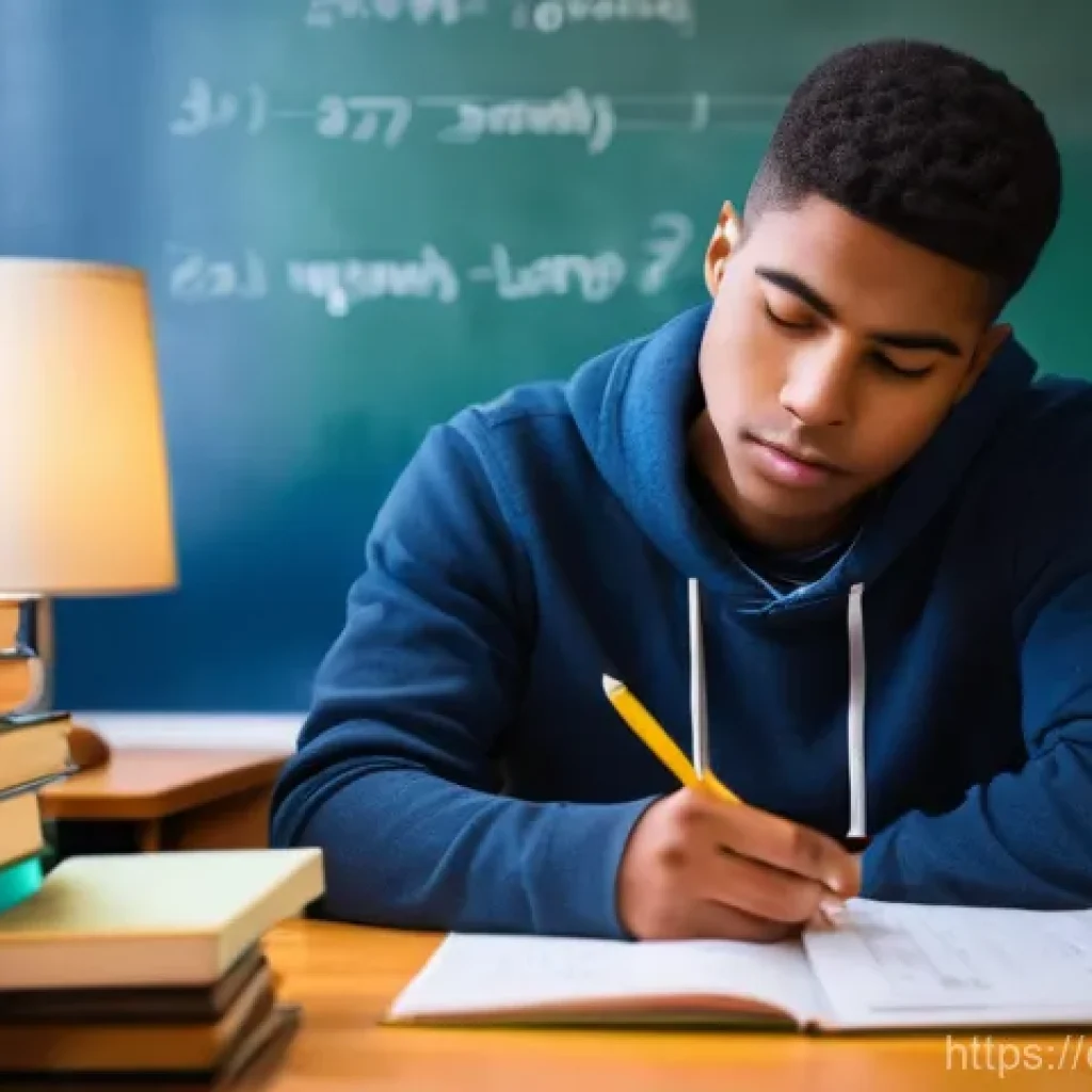CFA 시험 후기와 교훈 - **CFA Level I: The Foundations of Finance**
    "A young adult student, appearing slightly overwhelm...