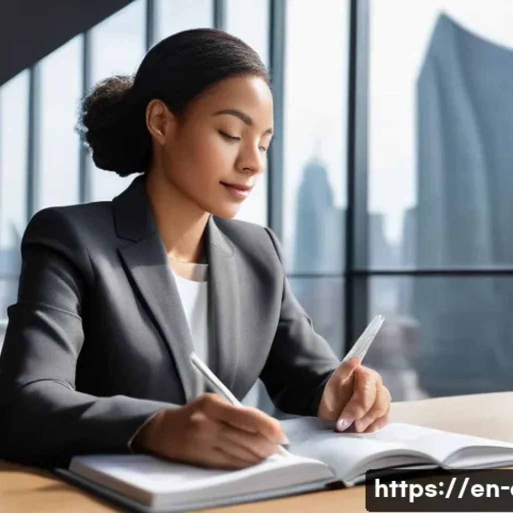 CFA와 헤지펀드 직무 - Unlocking the Elite Financial Mindset**
Prompt: A diverse financial professional, possibly a woman i...
