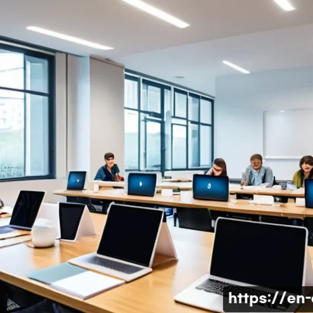 CFA 시험 합격률 분석 - A modern, bright study room with a diverse group of young and middle-aged professionals sitting at d...